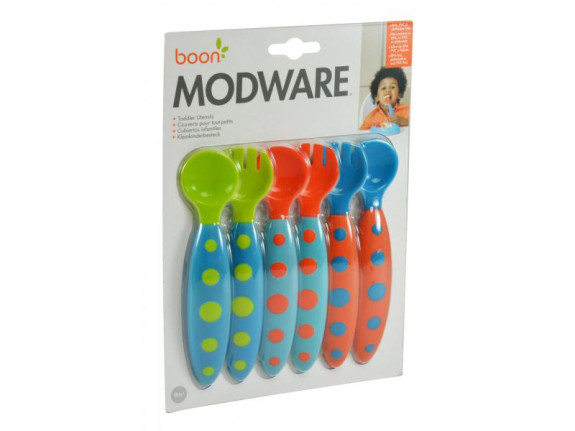 Příbor pro batolata Modware Boon 3 ks