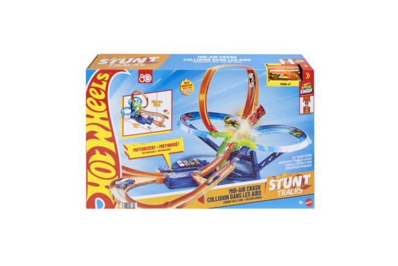 Hot Wheels Stunt tracks Srážka ve vzduchu dráha