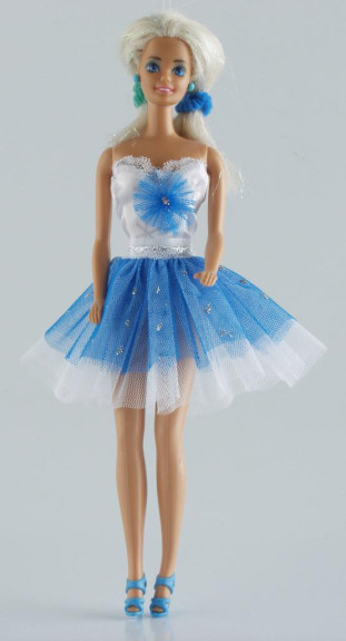 Šaty pro panenky jako je Barbie a podobně velké