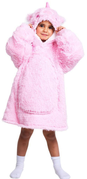 Hřejivá televizní mikinová deka s kapucí pro děti 3 - 6 let Cozy Noxxiez