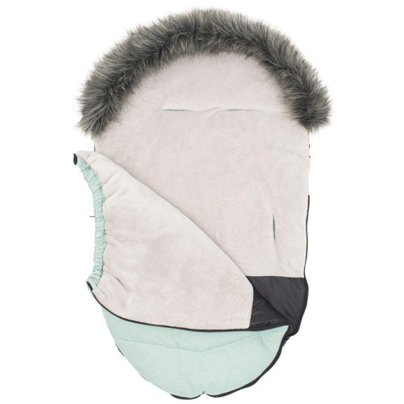 Dětský fusak New Baby s kožíškem