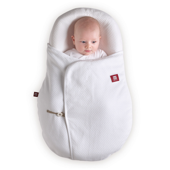 Přikrývka na Cocoonababy Lightweight White Red Castle