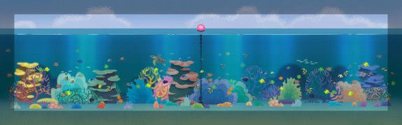 Hra a Puzzle 2v1 Mořský vír od 6 let Haba