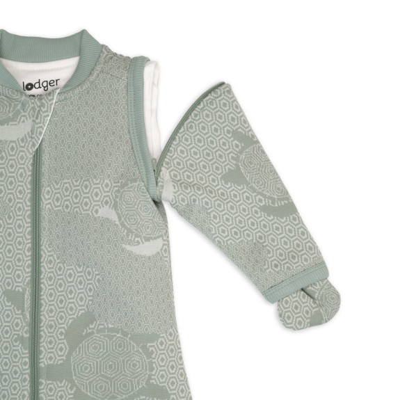 Spací pytel s rukávy Lodger Matcha Silk
