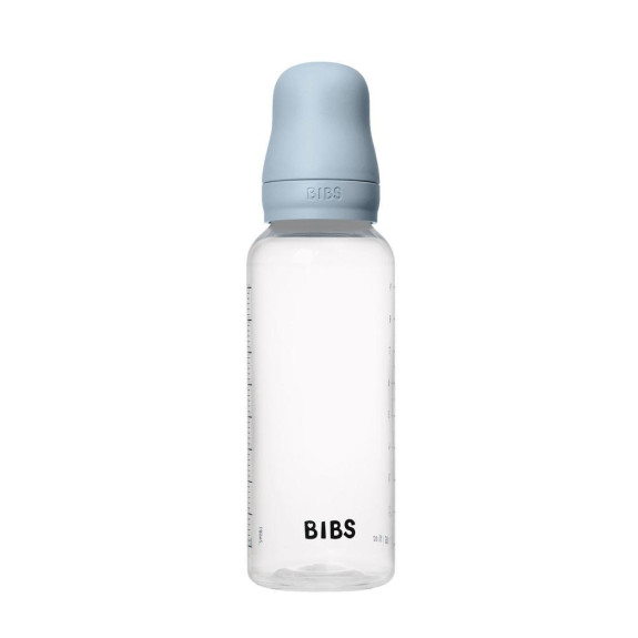 Antikoliková láhev s kaučukovým dudlíkem 270 ml Bibs