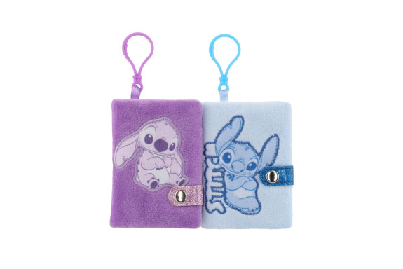 Zápisník mini plyšový přívěsek Lilo & Stitch 2 barvy