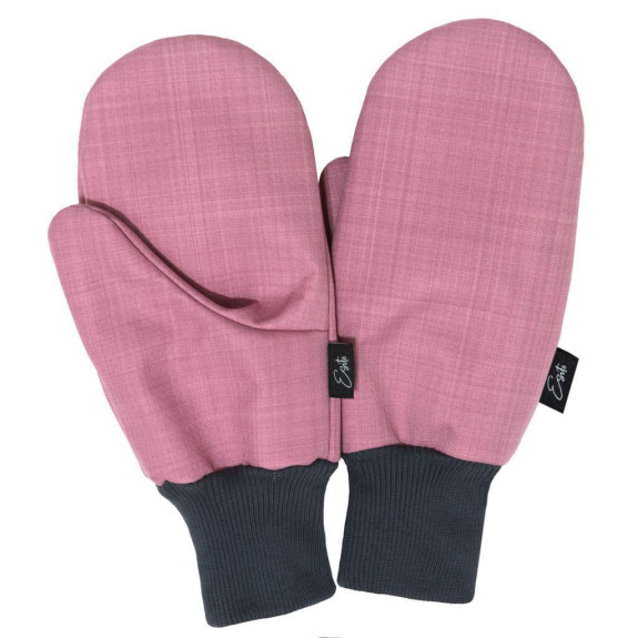 Dámské palčáky s beránkem Lady Antique pink Esito růžová