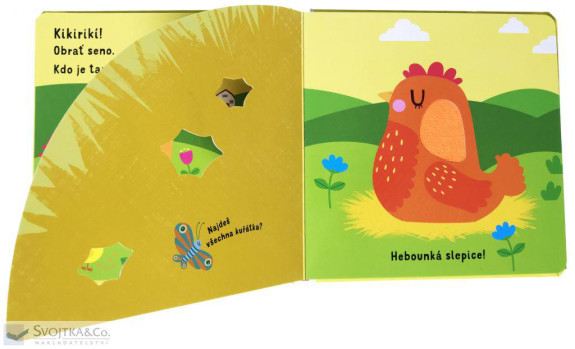 Leporelo Moje první dotyková knížka Farma