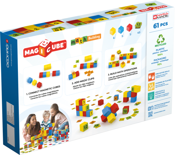 Geomag Magicube Math 61 dílků