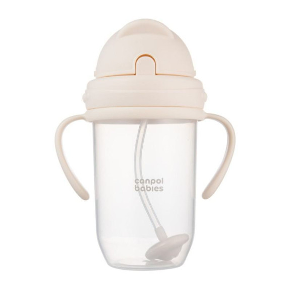 Hrneček nevylévací se slámkou a závažím 270 ml Canpol babies 