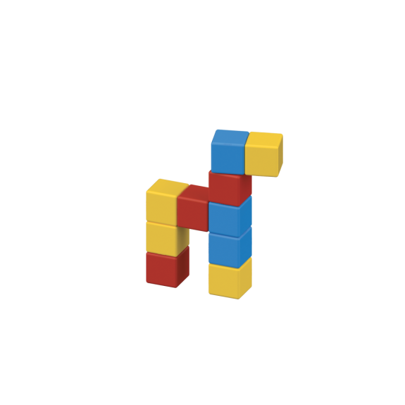Geomag Magicube Words 55 dílků
