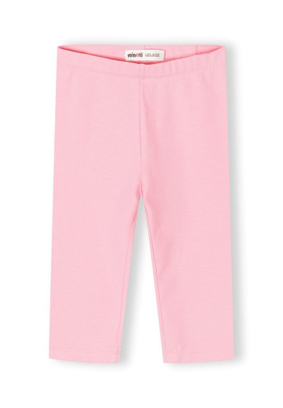 Dívčí capri legíny jednobarevné 3pack Minoti