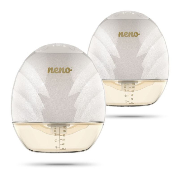 Odsávačka mateřského mléka duo elektrická handsfree Perla Twin neno