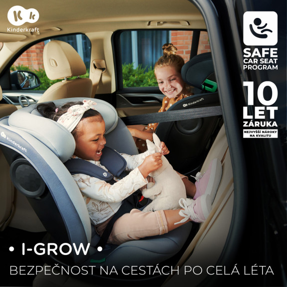 Autosedačka I-Grow i-Size 40-150 cm Kinderkraft