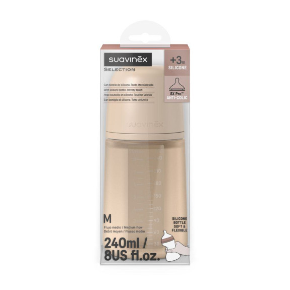 Kojenecká láhev 240 ml M Suavinex
