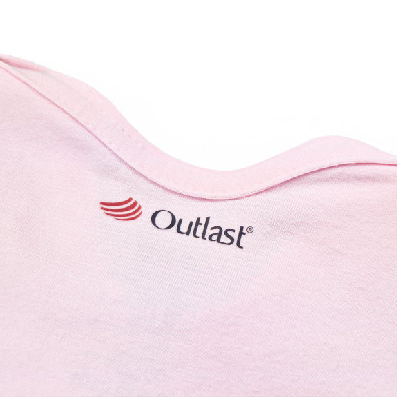 Body tenké KR Outlast®UV faktor 50+, růžová baby