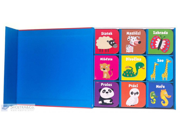 Zvířátka – 9 miniknížeček pro malé ručičky