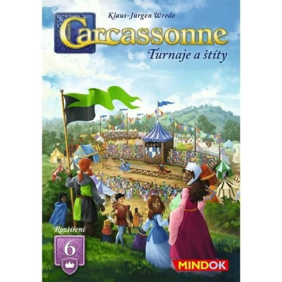 Carcassonne 6. rozšíření: Turnaje a štíty (2025)