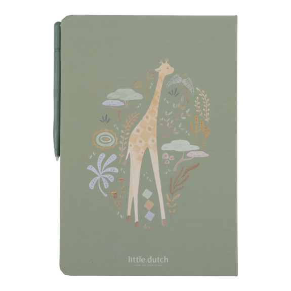 Kreslicí tablet Green Safari Friends Little Dutch