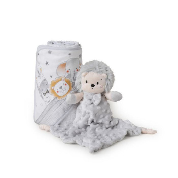Set froté osuška 100 x 100 cm Interbaby Sloník + přítulka