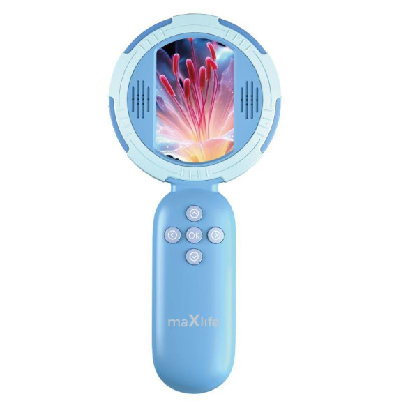 Dětský mikroskop modrý Maxlife MXDM-100
