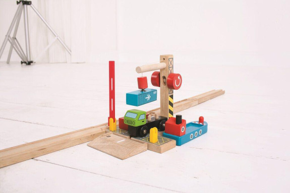 Kontejnerové překladiště Bigjigs Rail