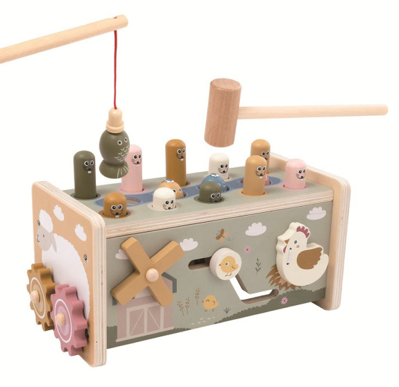 Multifunkční zatloukačka Farma 2Kids Toys 