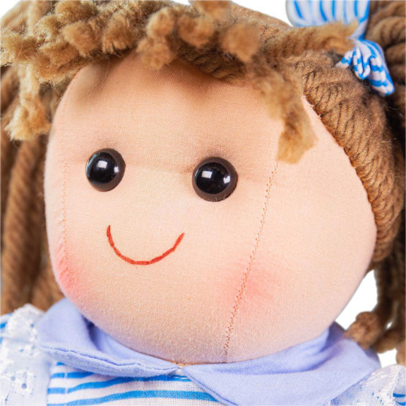 Látková panenka Amelia 38 cm Bigjigs Toys