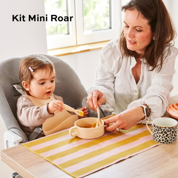 Silikonová jídelní sada Baby First meal set Mini Babymoov