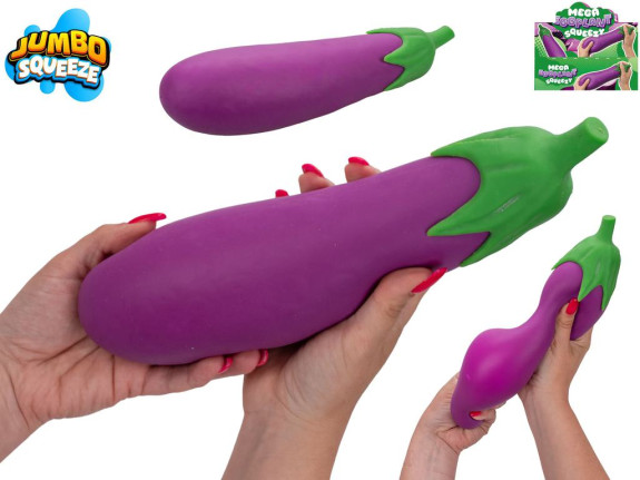 Mega squeeze lilek strečový jumbo 27 cm