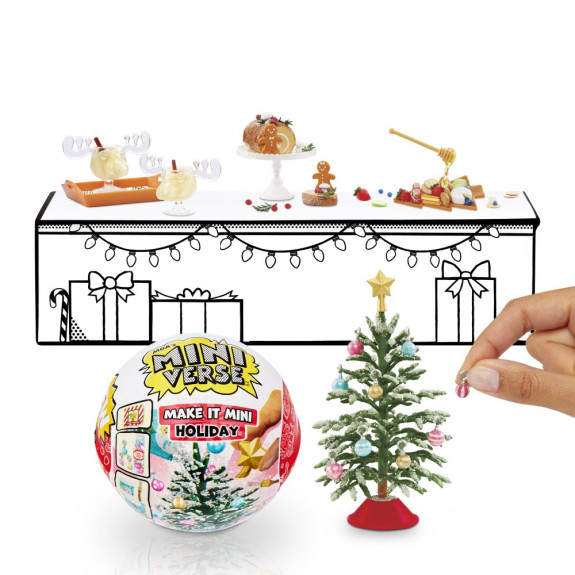 MGA's Miniverse – Mini Food Občerstvení Vánoční série