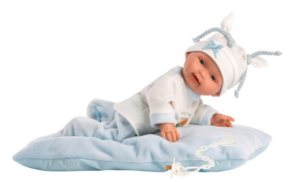New Born chlapeček 26311 Llorens- realistická panenka miminko - 26 cm