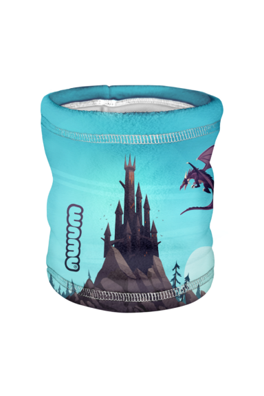 Dětský fleecový nákrčník Dragon fantasy Wamu