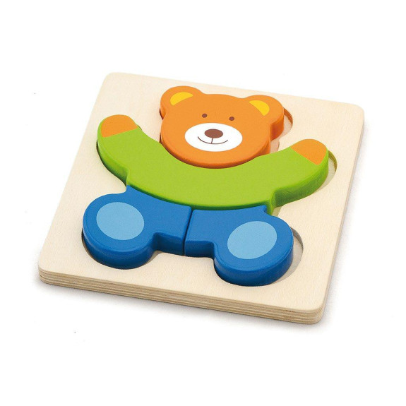 Puzzle pro nejmenší - medvídek Viga