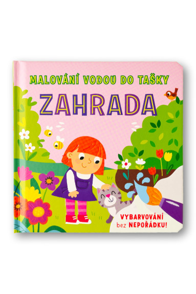 Malování vodou do tašky Zahrada  