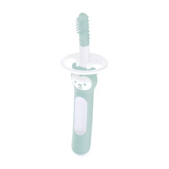 Massaging Brush dětský zubní kartáček s bezpečnostním krytem 3 m+ MAM