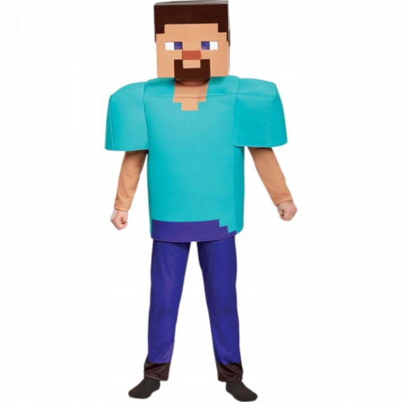 Dětský kostým Minecraft Steve