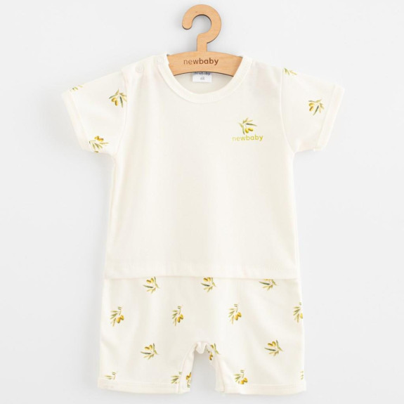 Kojenecký letní overal z organické bavlny New Baby Olivy