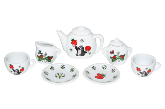 Čajová porcelánová souprava Krtek