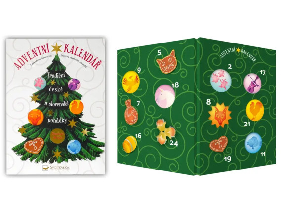 Adventní kalendář Tradiční české a slovenské pohádky