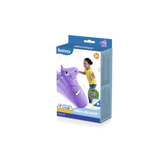 Nafukovací boxovací pytel zvířátka 89 cm Bestway