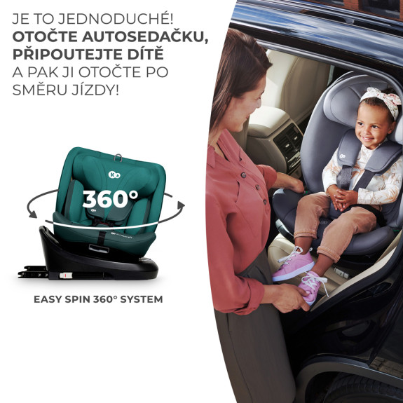 Autosedačka I-Grow i-Size 40-150 cm Kinderkraft