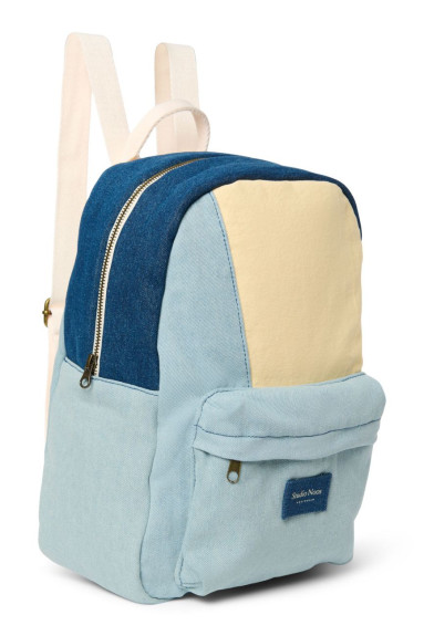 Patchwork Midi Backpack batůžek Denim Studio Noos