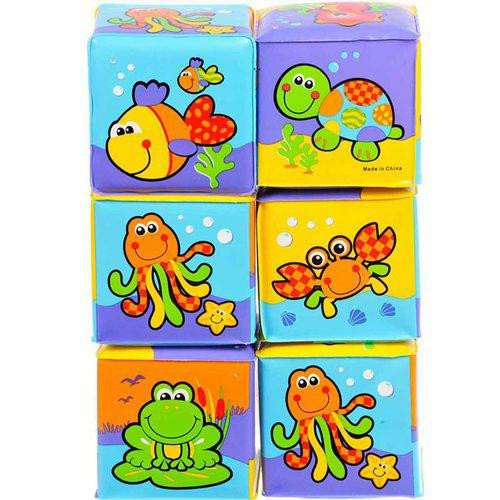 Měkké pěnové kostky Playgro