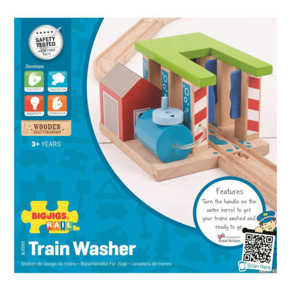 Vlaková myčka Bigjigs Rail