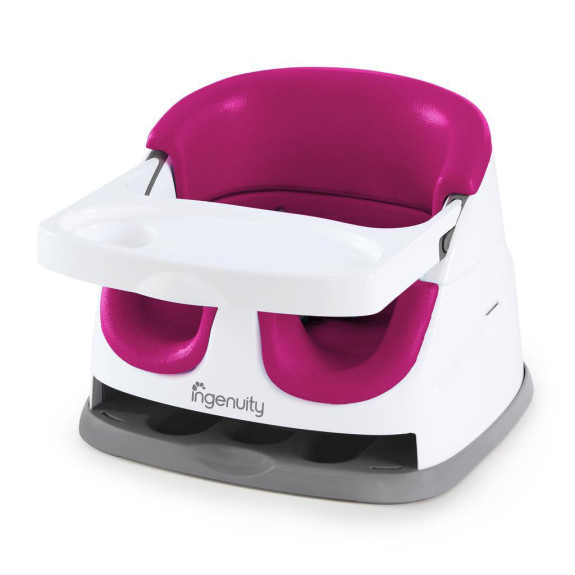 INGENUITY Podsedák na jídelní židli 2v1 Baby Base 6m+, do 22 kg