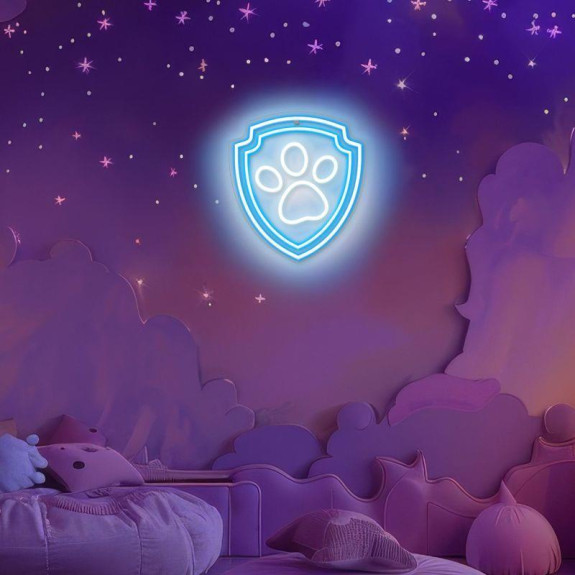 Dekorativní LED neon Tlapková patrola - Tlapka