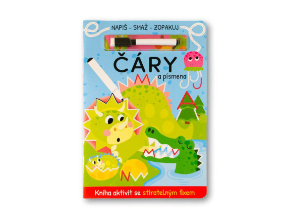 Čáry a písmena - Napiš, smaž, zopakuj