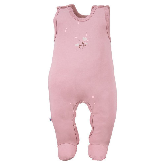 Kojenecké dupačky Petite růžové květinky Eevi