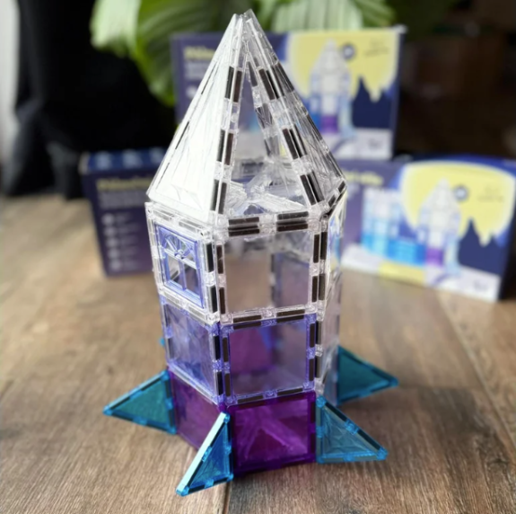 Magnetická stavebnice Půlnoční věže 60 ks